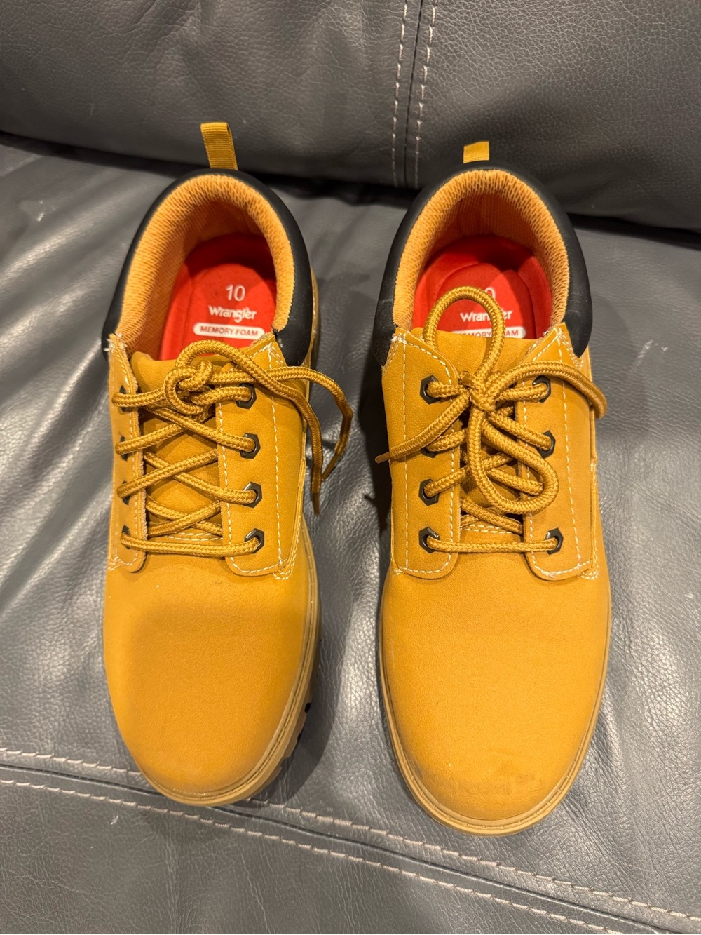 Wrangler Men's Camel Low Boots size 10